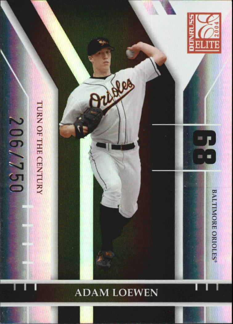 2004 Donruss Elite Turn of the Century #8 Adam Loewen