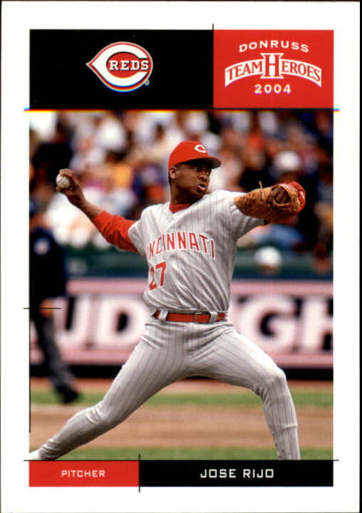 2004 Donruss Team Heroes #113 Jose Rijo