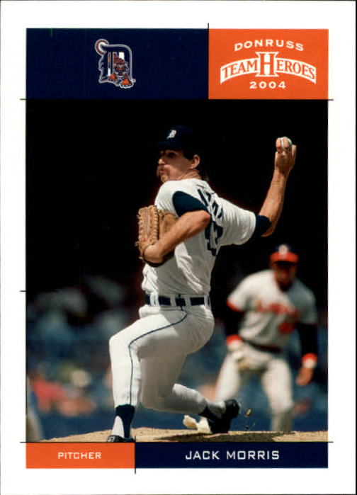 2004 Donruss Team Heroes #156 Jack Morris