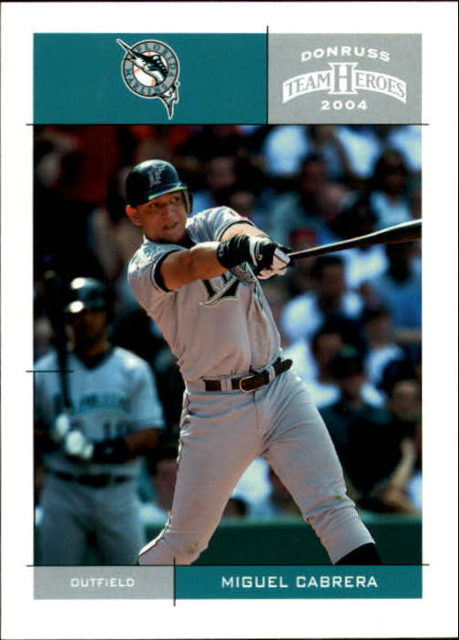 2004 Donruss Team Heroes #164 Miguel Cabrera