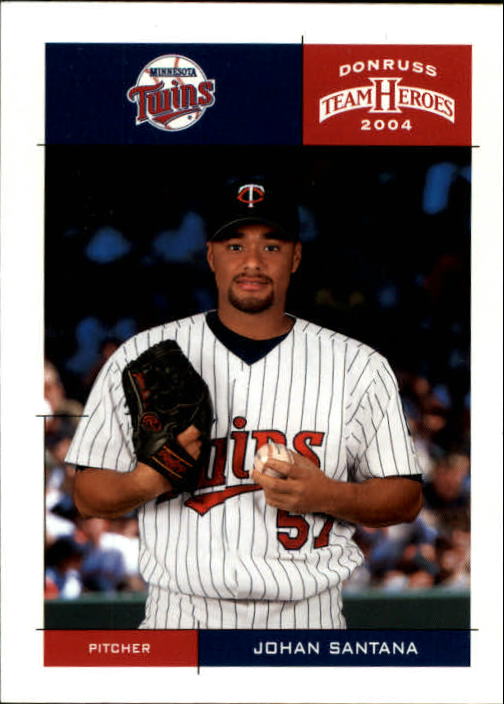 2004 Donruss Team Heroes #248 Johan Santana front image
