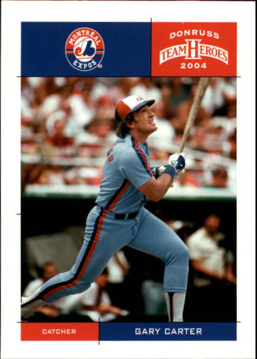 2004 Donruss Team Heroes #260 Gary Carter