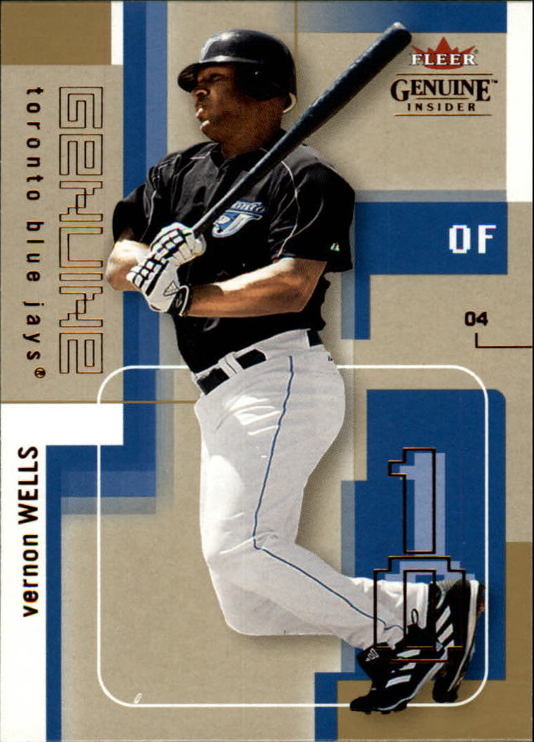2004 Fleer Genuine Insider #8 Vernon Wells