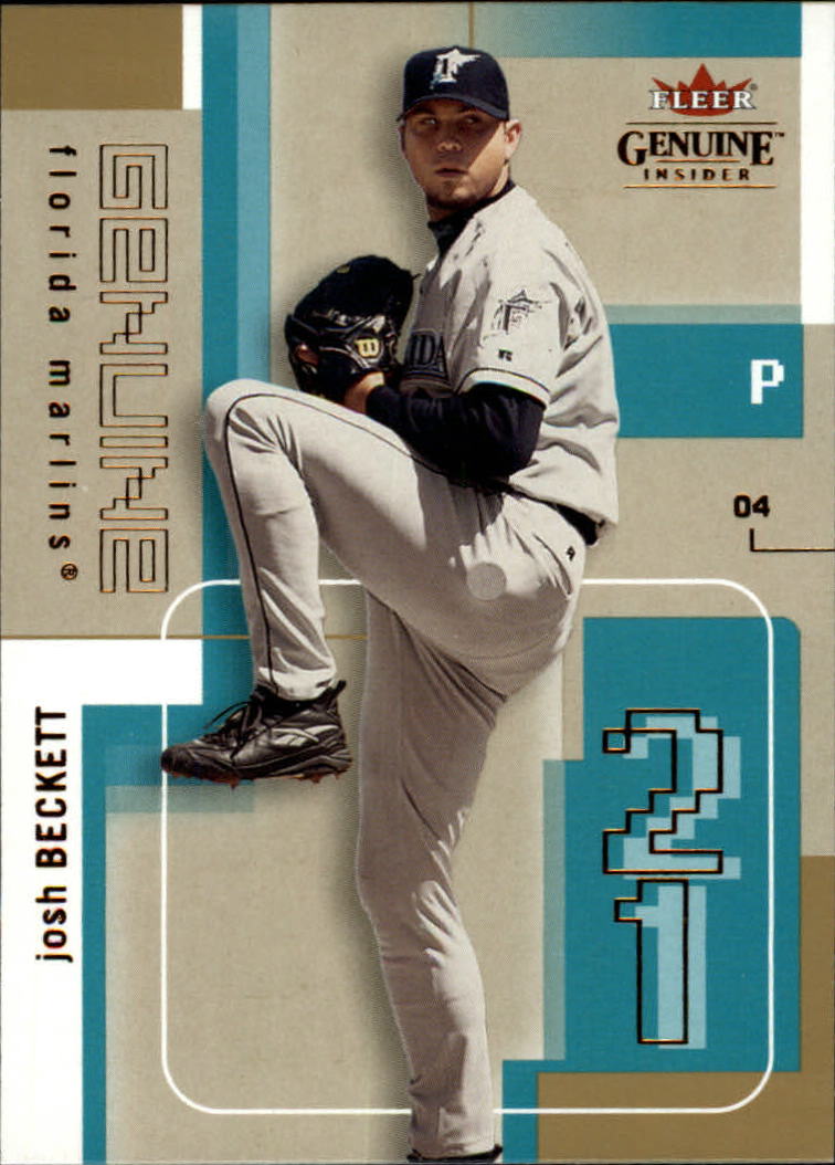 2004 Fleer Genuine Insider #14 Josh Beckett