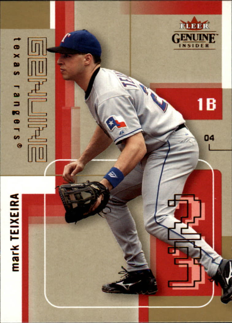 2004 Fleer Genuine Insider #19 Mark Teixeira