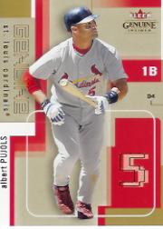 2004 Fleer Genuine Insider #76 Albert Pujols