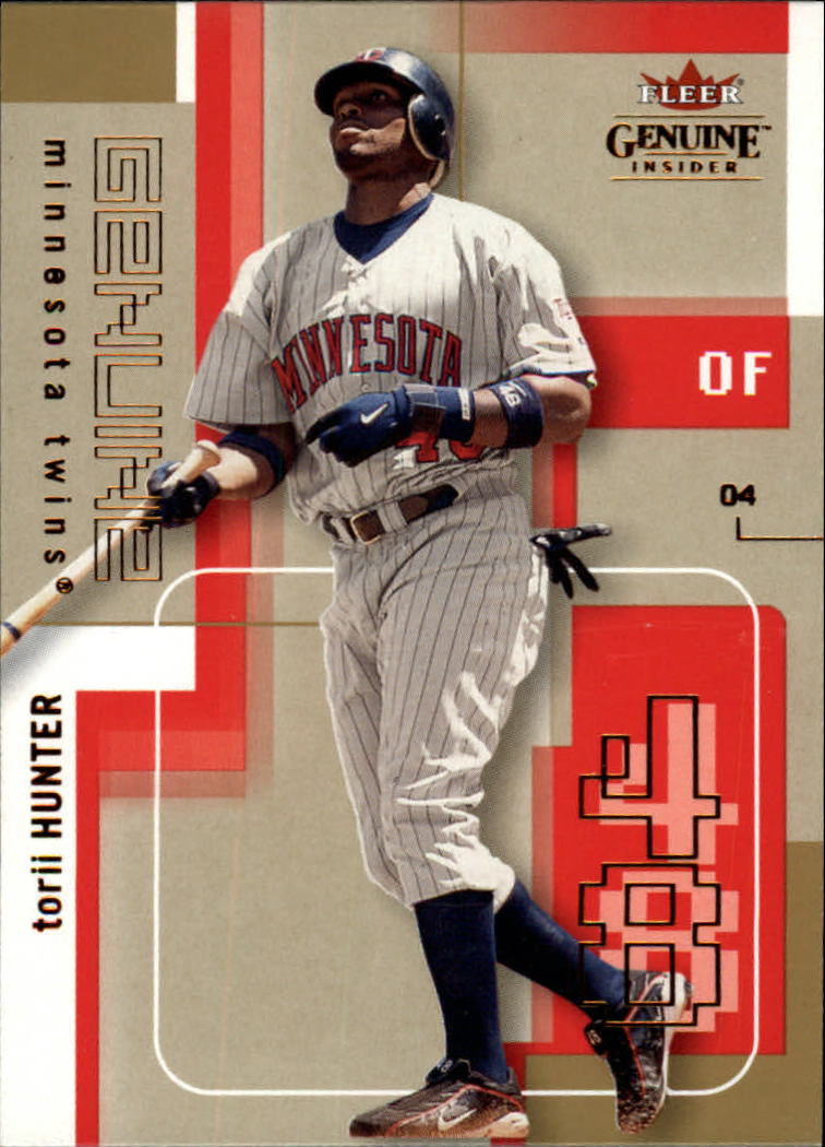 2004 Fleer Genuine Insider #88 Torii Hunter