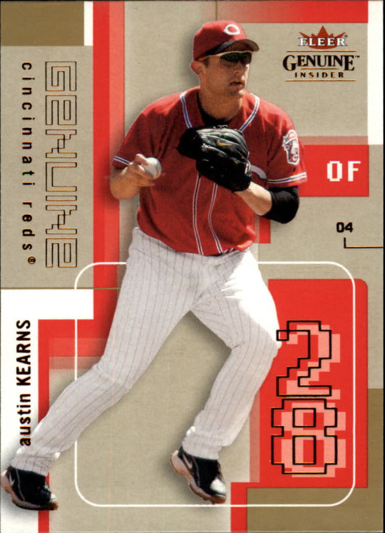2004 Fleer Genuine Insider #89 Austin Kearns