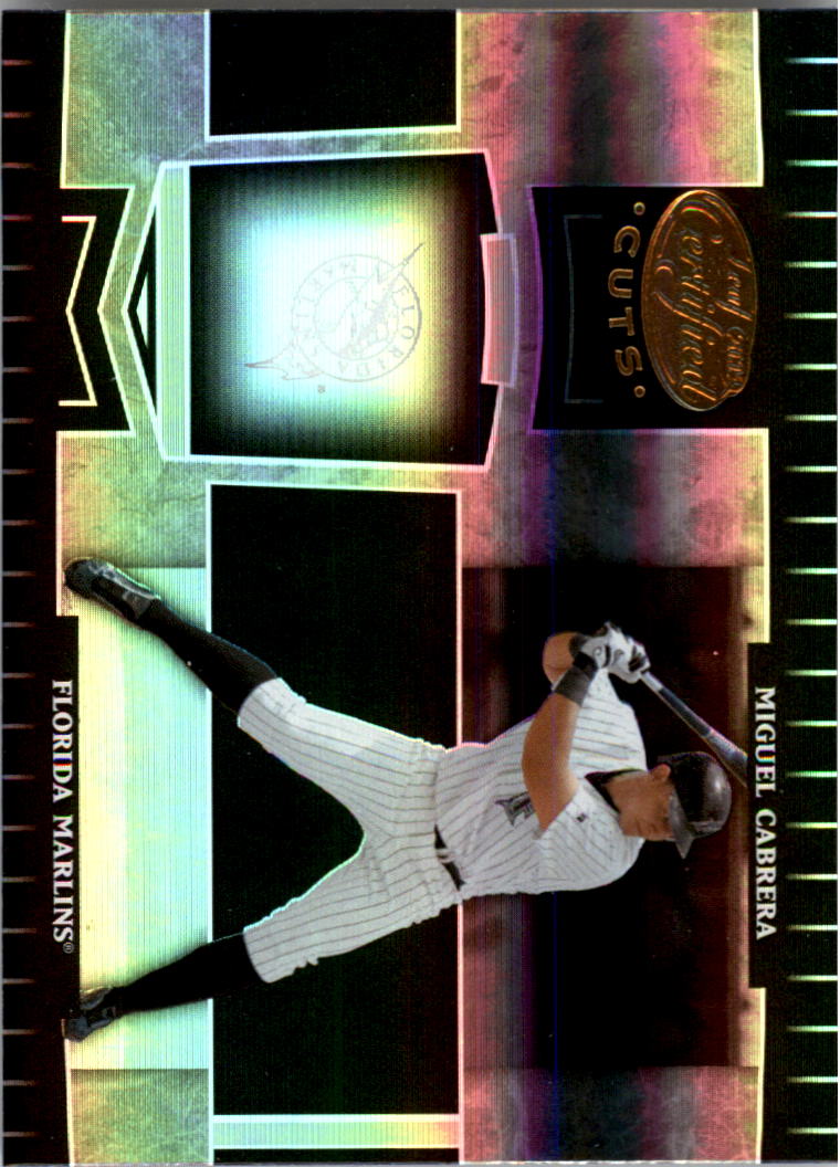 2004 Leaf Certified Cuts #77 Miguel Cabrera