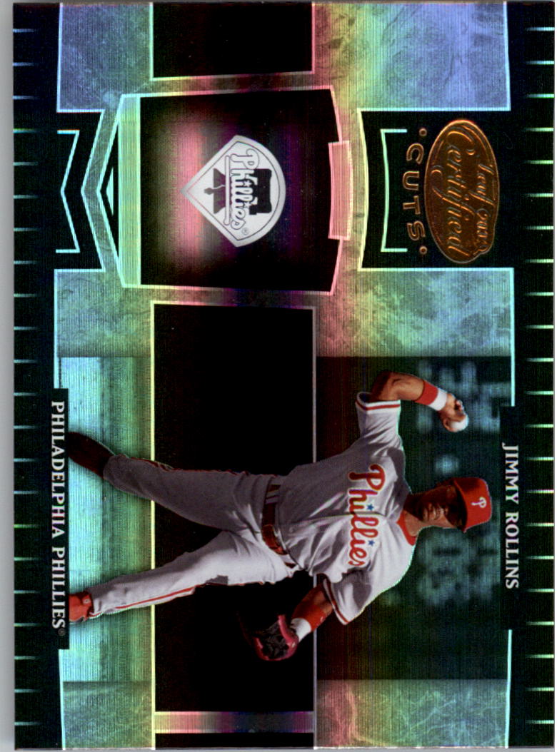 2004 Leaf Certified Cuts #149 Jimmy Rollins