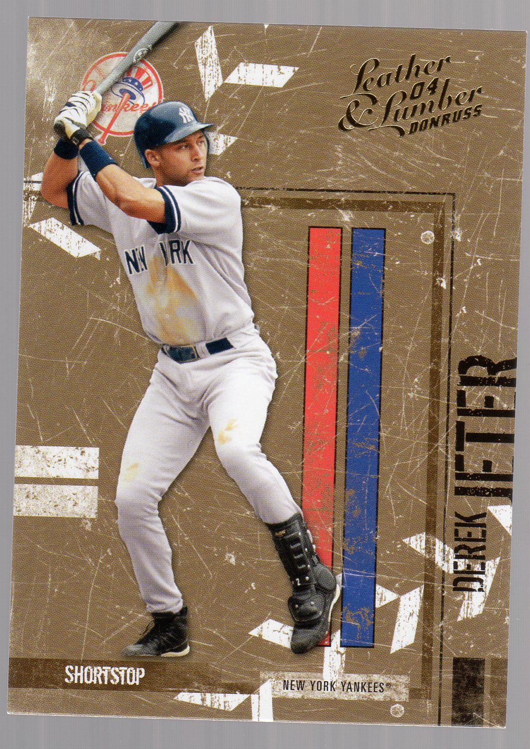 2004 Leather and Lumber #96 Derek Jeter