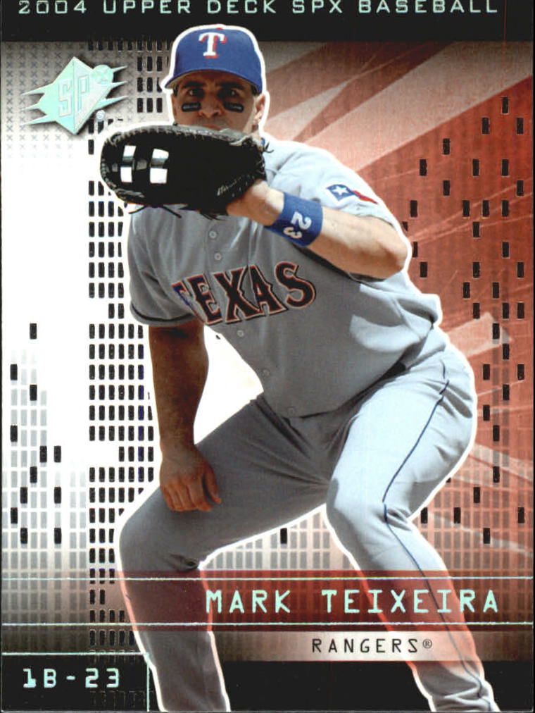 2004 SPx #36 Mark Teixeira