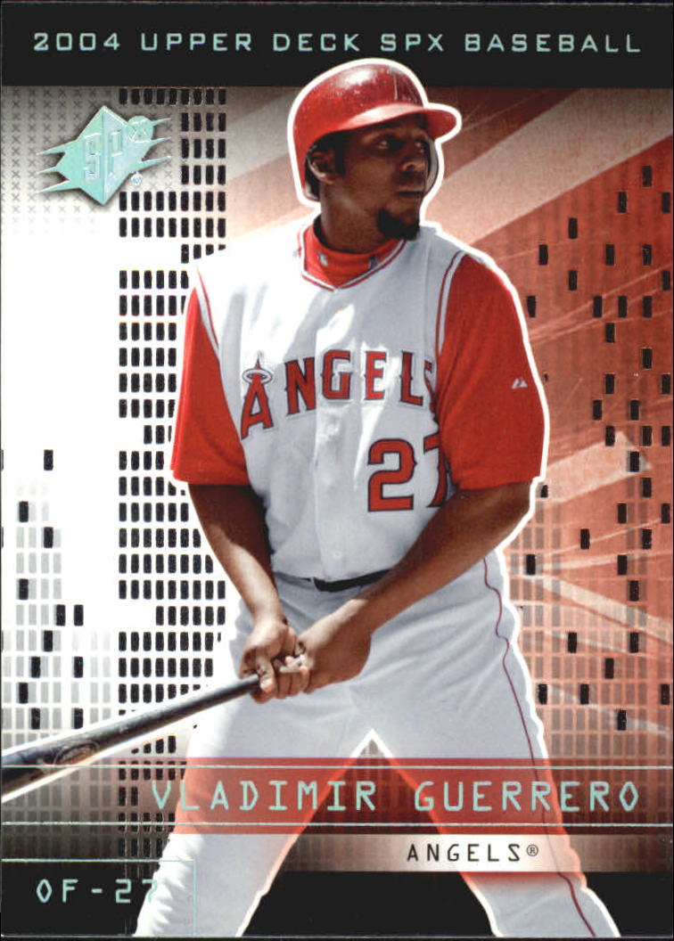 2004 SPx #42 Vladimir Guerrero