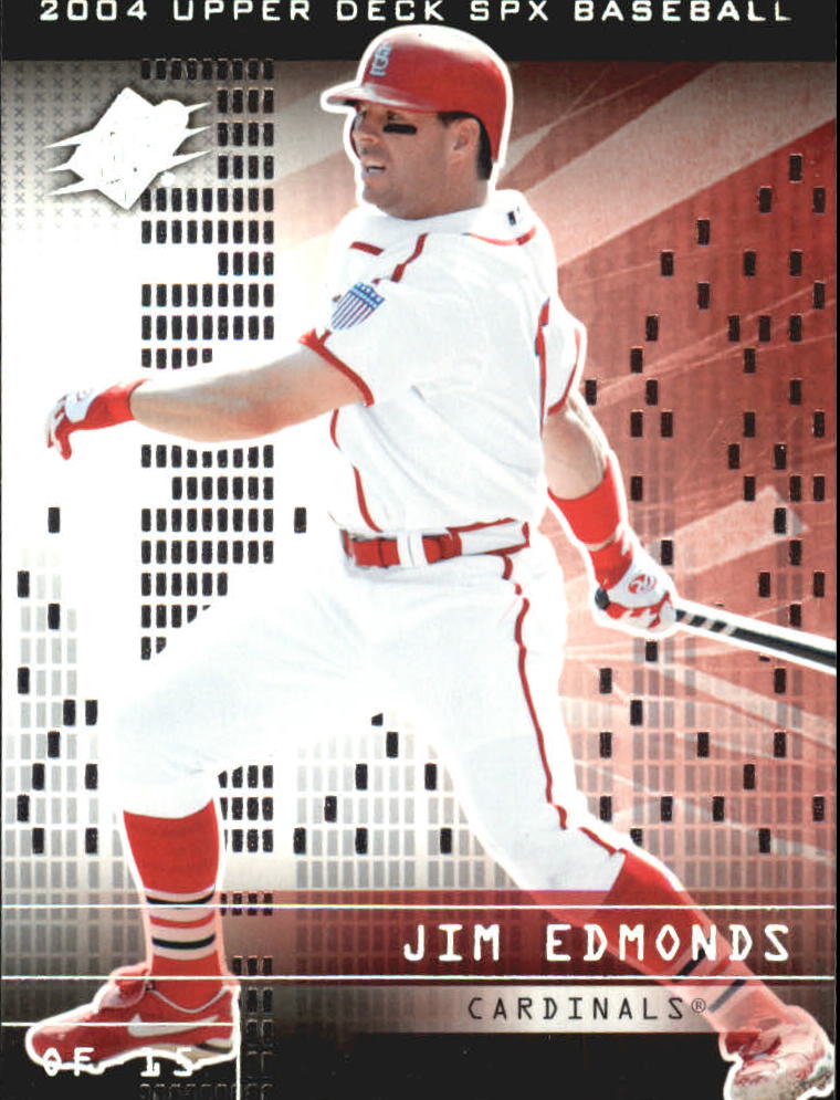 2004 SPx #44 Jim Edmonds