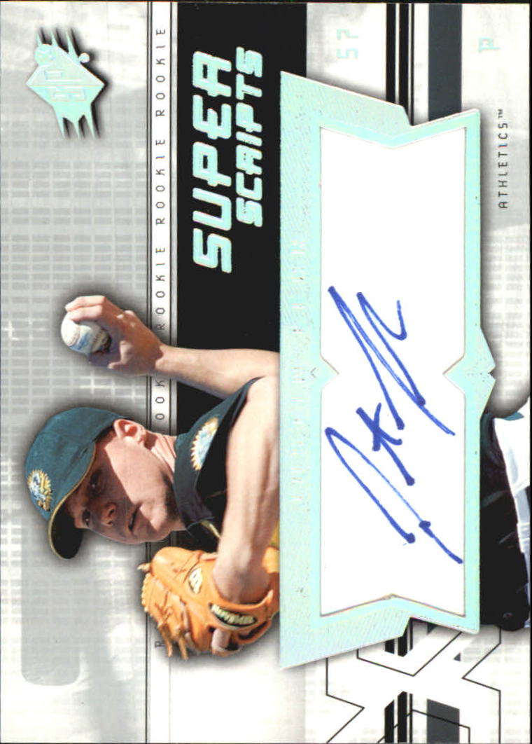 2004 SPx SuperScripts Rookies #JL Justin Lehr