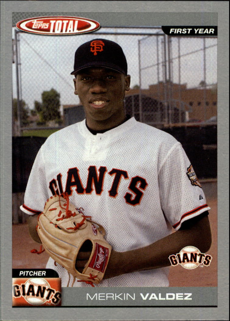 2004 Topps Total Silver #864 Merkin Valdez FY