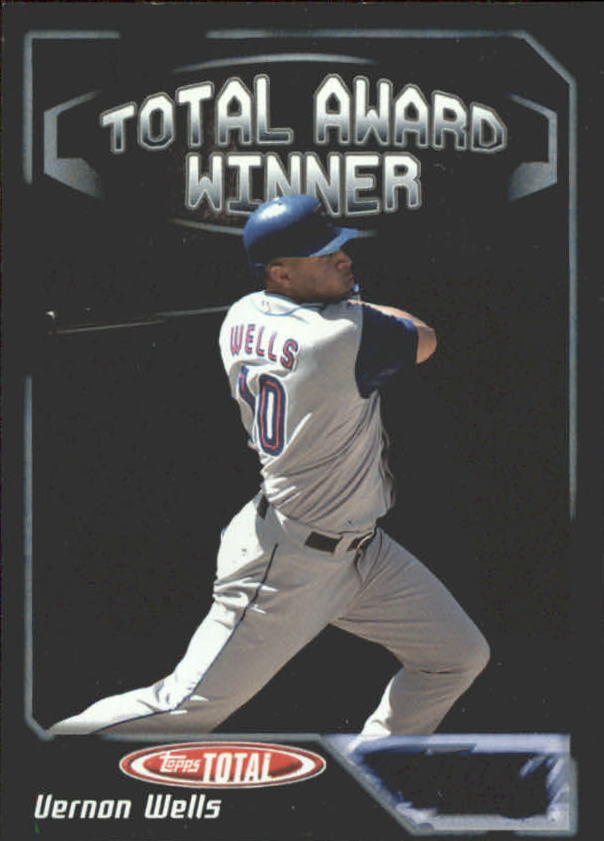 2004 Topps Total Award Winners #AW19 Vernon Wells SS