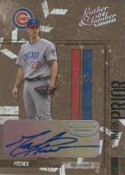 2004 Leather and Lumber Signatures Silver #32 Mark Prior/25
