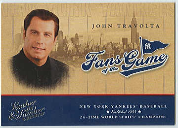 2004 Leather and Lumber Fans of the Game #1 John Travolta