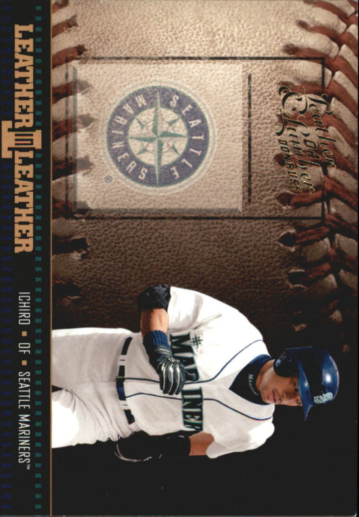 2004 Leather and Lumber Leather in Leather #5 Ichiro Suzuki BB