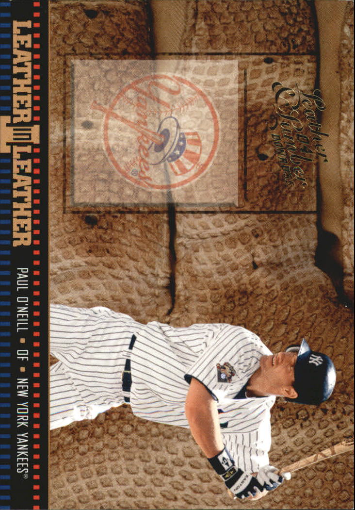 2004 Leather and Lumber Leather in Leather #17 Paul O'Neill BG