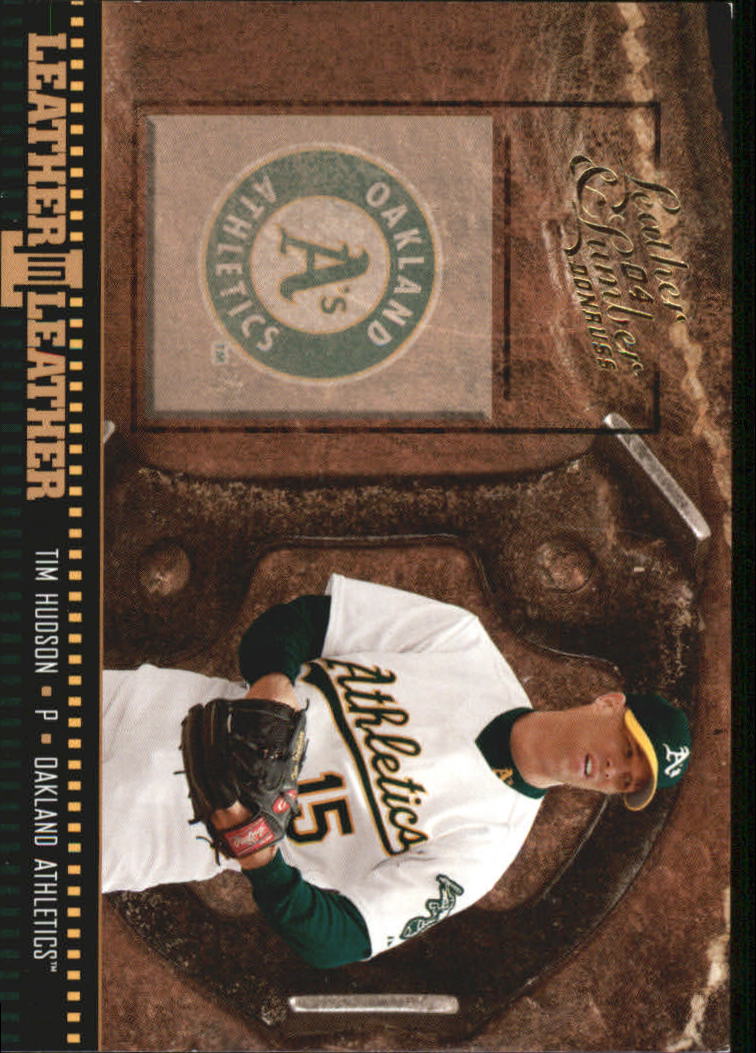 2004 Leather and Lumber Leather in Leather #40 Tim Hudson SH