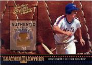 2004 Leather and Lumber Leather in Leather Materials #26 Lenny Dykstra Fld Glv/50
