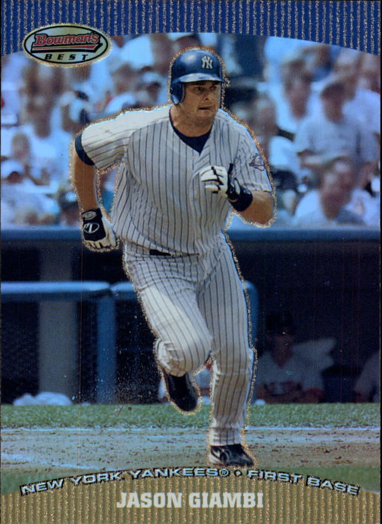 2004 Bowman's Best #JGG Jason Giambi