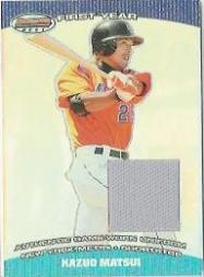 2004 Bowman's Best #KM Kazuo Matsui FY Uni RC