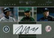 2004 Classic Clippings Phenom Lineup Autograph Silver #DY D.Young w/Ichiro-Hideki