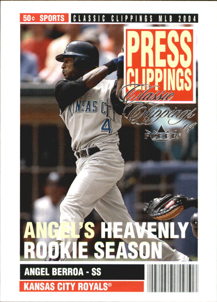 2004 Classic Clippings Press Clippings #6 Angel Berroa