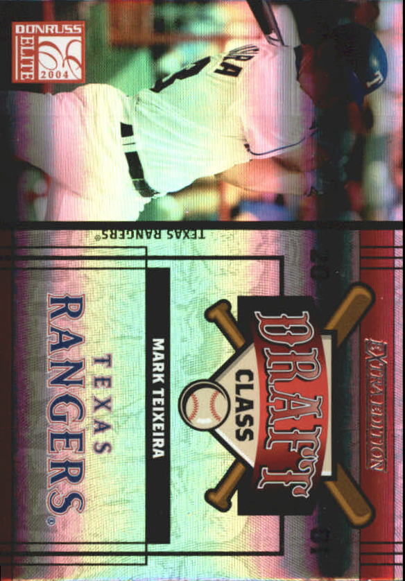 2004 Donruss Elite Extra Edition Draft Class #28 B.Crosby/M.Teixeira