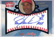 2004 Fleer Sweet Sigs Autograph Platinum #BL Barry Larkin/11