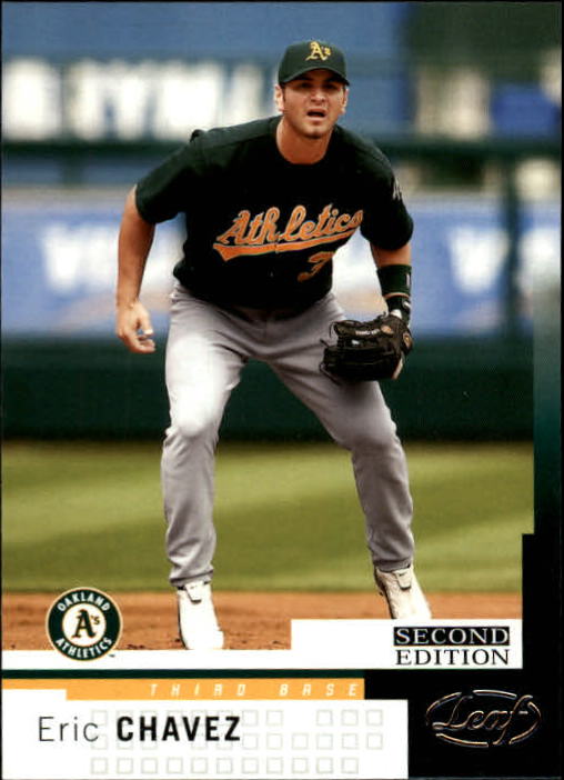 2004 Leaf Second Edition #66 Eric Chavez