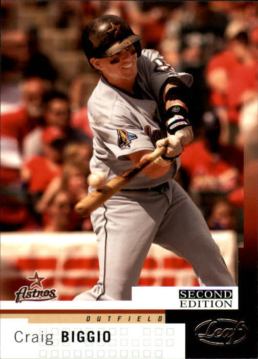 2004 Leaf Second Edition #137 Craig Biggio