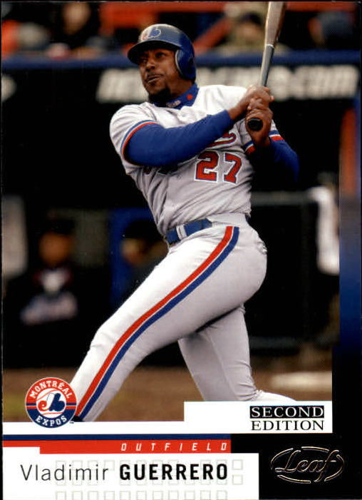 2004 Leaf Second Edition #161 Vladimir Guerrero