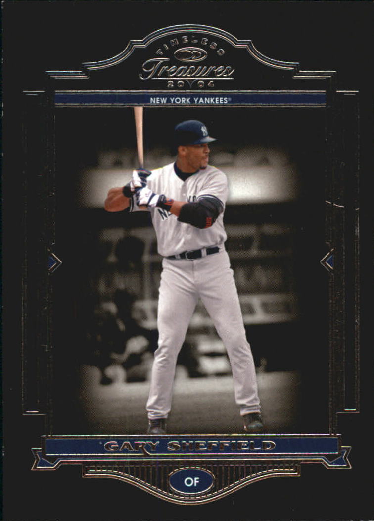 2004 Timeless Treasures #27 Gary Sheffield