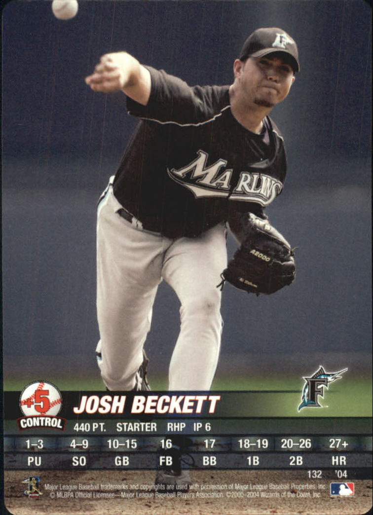 2004 MLB Showdown #132 Josh Beckett front image
