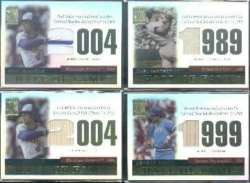 2004 Topps Tribute HOF Relics #PMB Paul Molitor Bat D