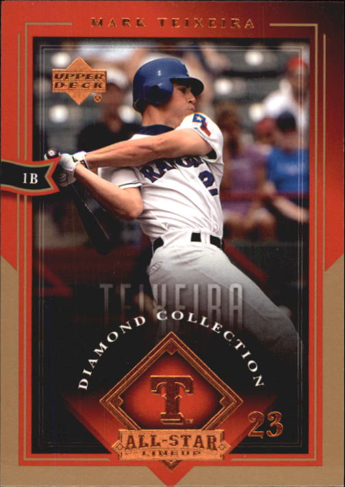 2004 UD Diamond All-Star #86 Mark Teixeira