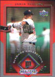 2004 UD Diamond All-Star Silver Honors #50 Johan Santana