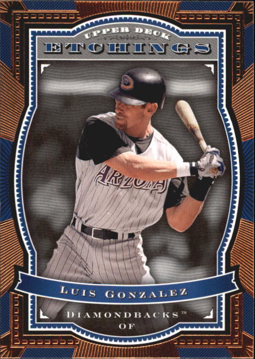 2004 Upper Deck Etchings #28 Luis Gonzalez