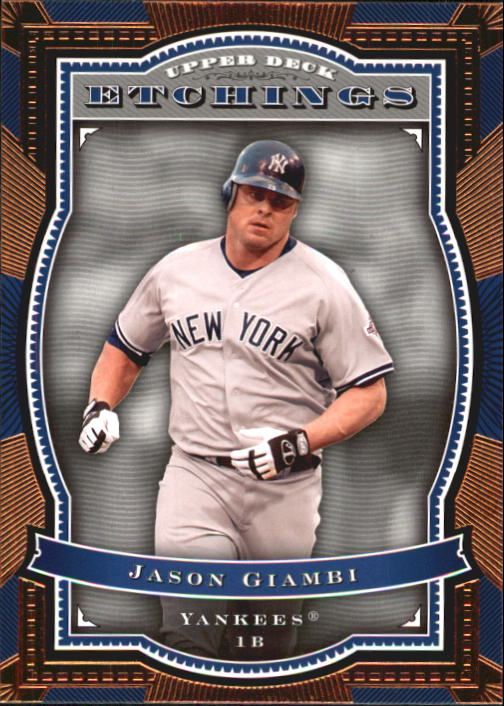 2004 Upper Deck Etchings #75 Jason Giambi