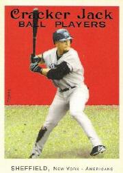 2004 Topps Cracker Jack #95B Gary Sheffield Yanks SP