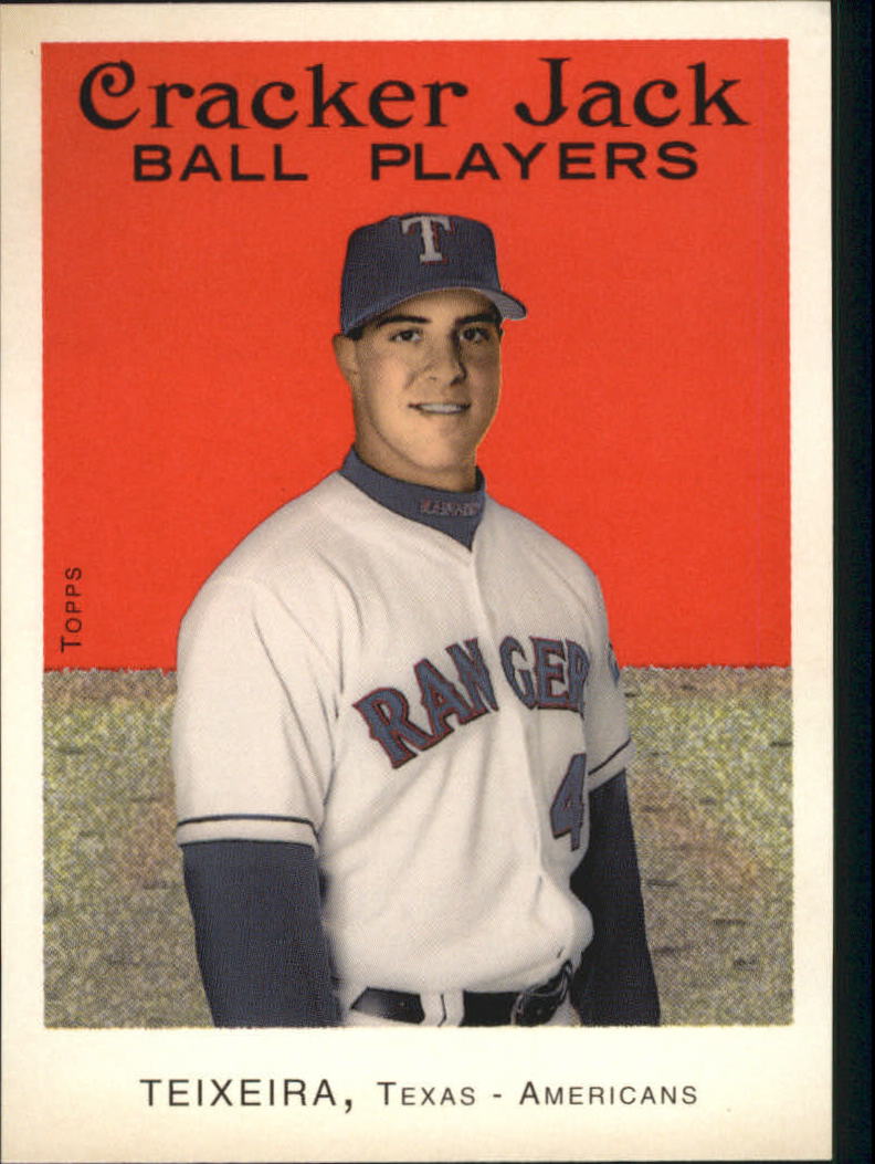 2004 Topps Cracker Jack #126 Mark Teixeira SP