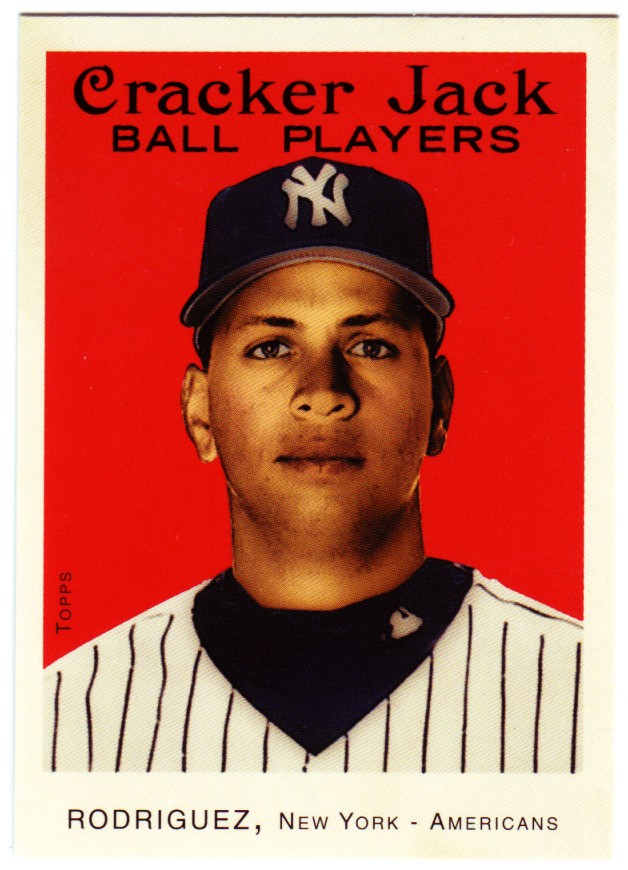 2004 Topps Cracker Jack #NNO Alex Rodriguez Yanks