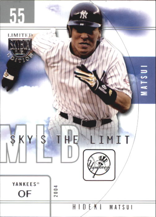 2004 SkyBox LE Sky's the Limit #5 Hideki Matsui