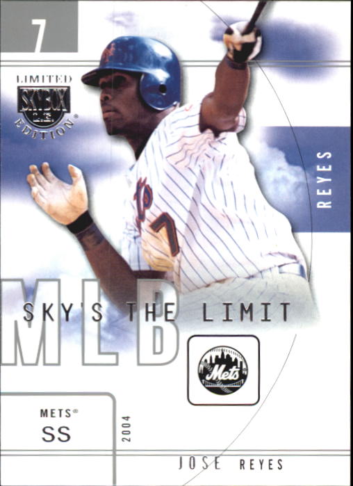 2004 SkyBox LE Sky's the Limit #13 Jose Reyes