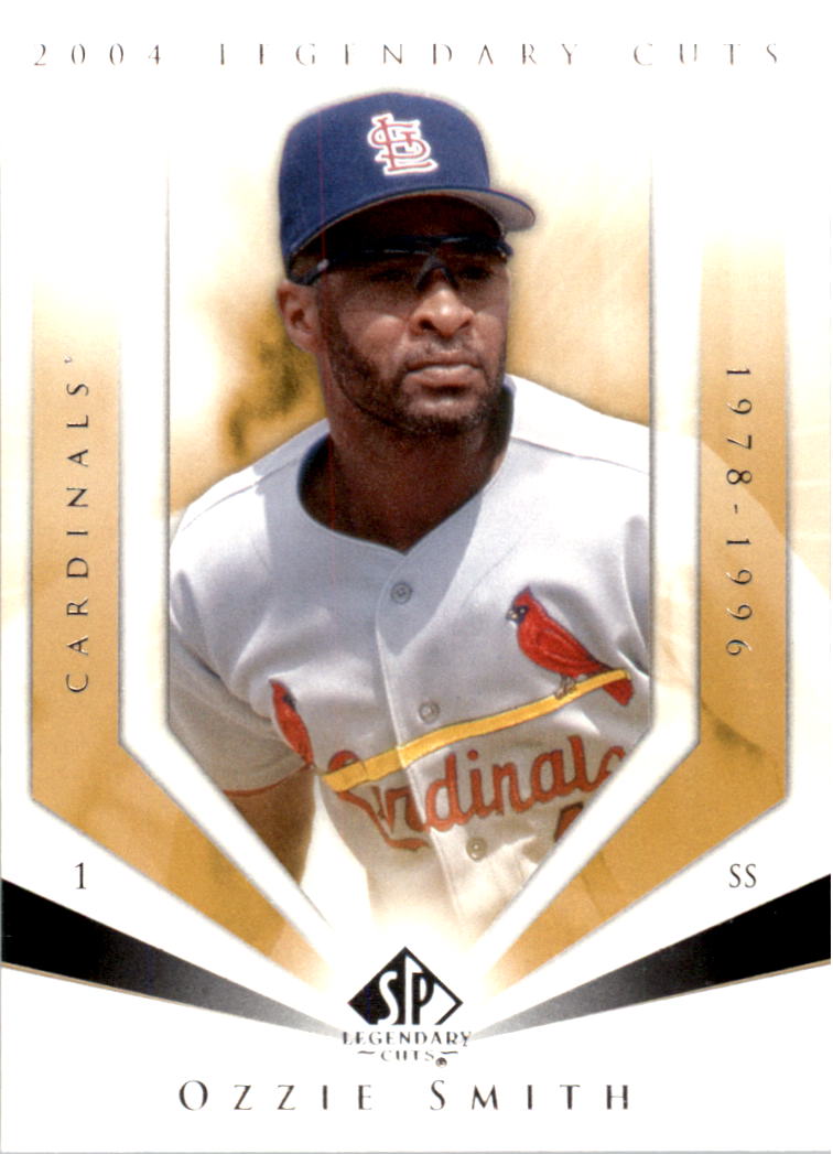 2004 SP Legendary Cuts #86 Ozzie Smith