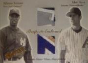 2004 SkyBox Autographics Prospects Endorsed Dual Patch #ASMK Alfonso Soriano/Matt Kata